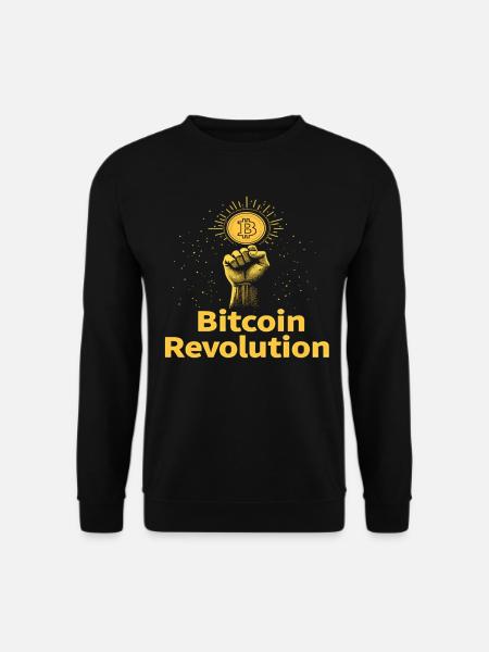 Bitcoin Revolution - Unisex Sweatshirt - black