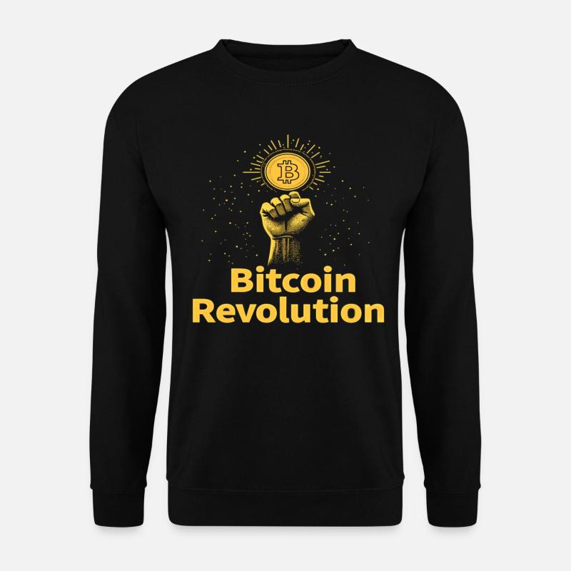 Bitcoin Revolution - Unisex Sweatshirt - black