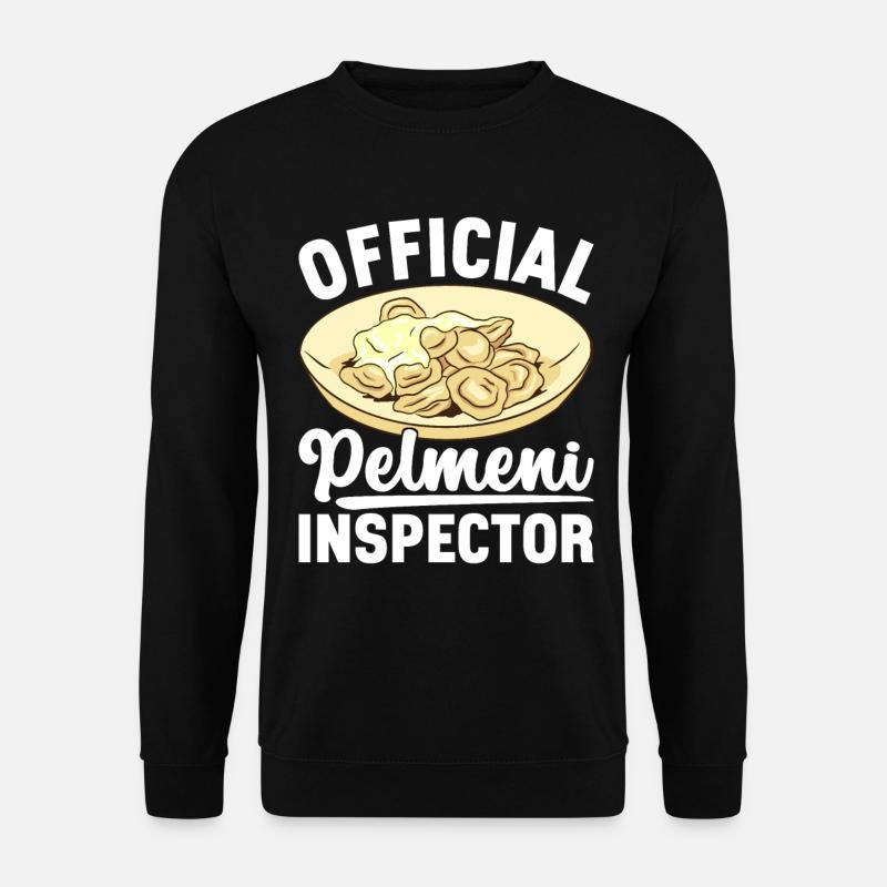 Pelmeni Russian Cuisine - Unisex Sweatshirt - black
