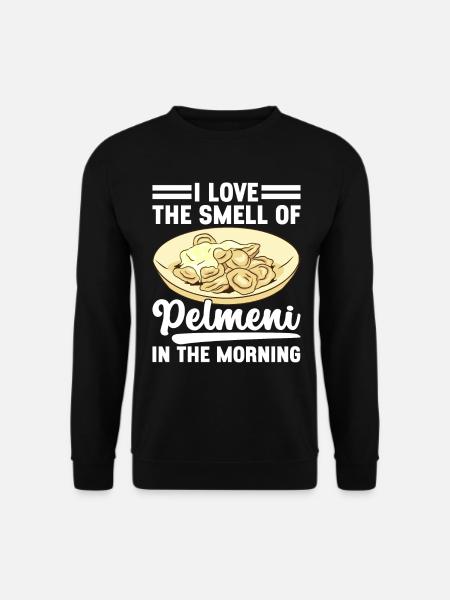 Pelmeni Russian Cuisine - Unisex Sweatshirt - black