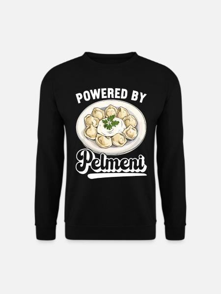 Pelmeni Russian Cuisine - Unisex Sweatshirt - black