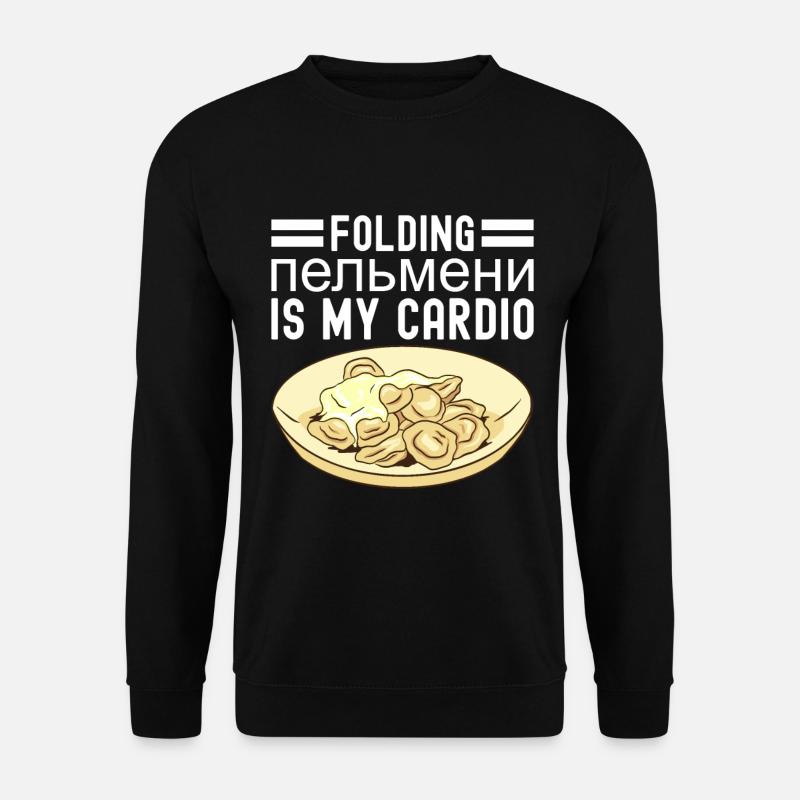 Pelmeni Russische Küche - Unisex Pullover - Schwarz