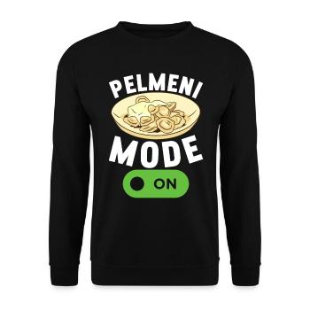 Pelmeni Cuisine russe - Sweat-shirt Unisexe - noir - Devant - Alina (178cm) & Michal (187cm)