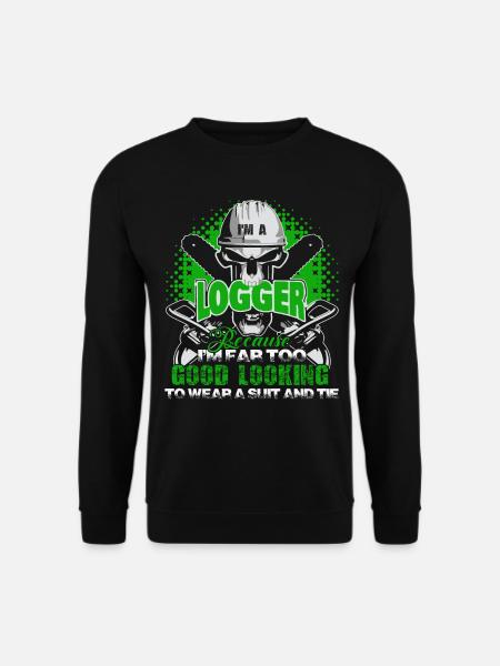 Logger Proud Logger - Unisex Sweatshirt - black