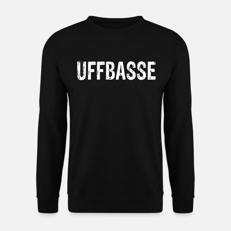 Uffbasse - Unisex Pullover - Schwarz