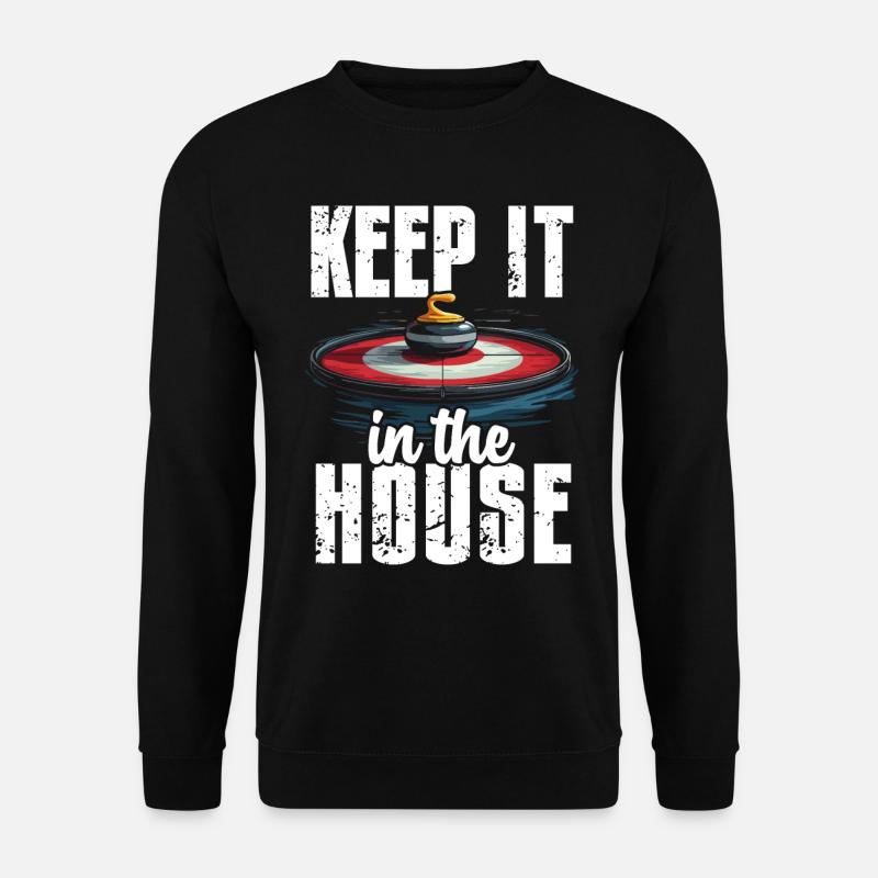 Curling, Curling, Curling, Curling, Curling - Unisex Sweatshirt - black