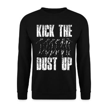 Line Dance Country Musik Cowboy Linedance - Unisex Pullover - Schwarz - Vorne - Alina (178cm) & Michal (187cm)