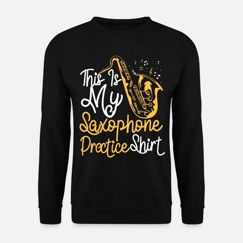 Saxophone C’est mon saxophone - Sweat-shirt Unisexe - noir