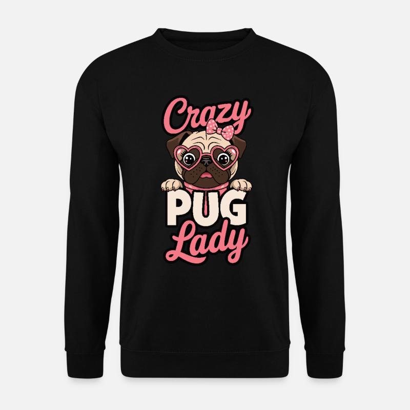 Folle Carlin Dame - Sweat-shirt Unisexe - noir