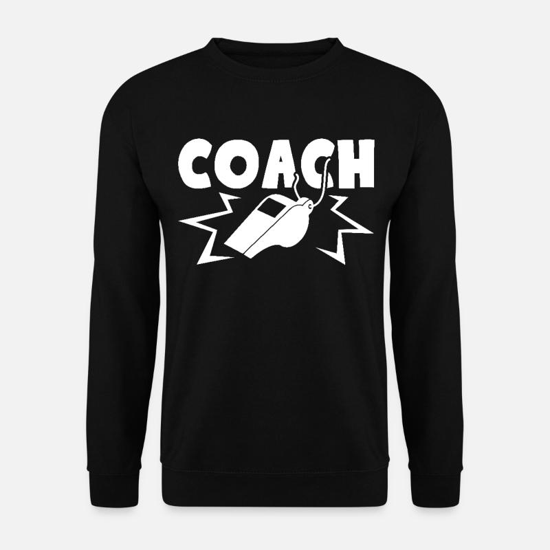 Funny Coach Job - Unisex Sweatshirt - black