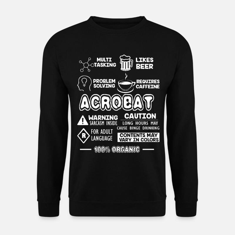Acrobat Acrobat Job - Unisex Sweatshirt - black