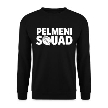 Pelmeni Cuisine russe - Sweat-shirt Unisexe - noir - Devant - Alina (178cm) & Michal (187cm)