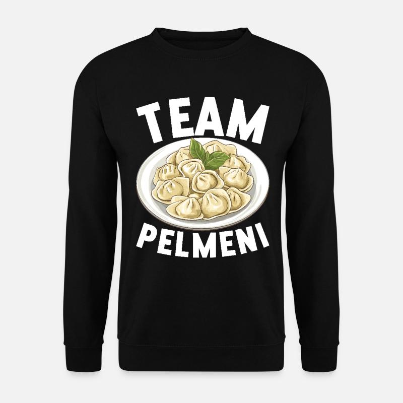 Pelmeni Russische Küche - Unisex Pullover - Schwarz
