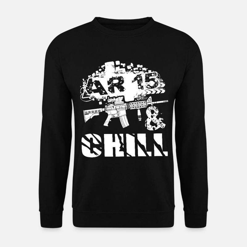 AR 15 Chill - Unisex Sweatshirt - black