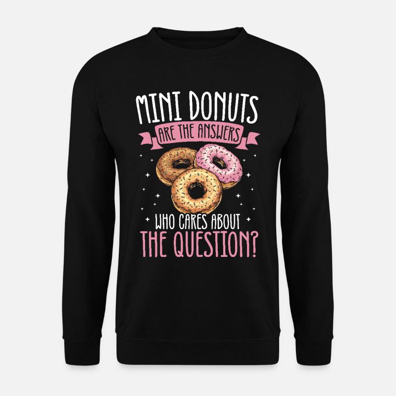 Donuts Donut - Unisex Pullover - Schwarz