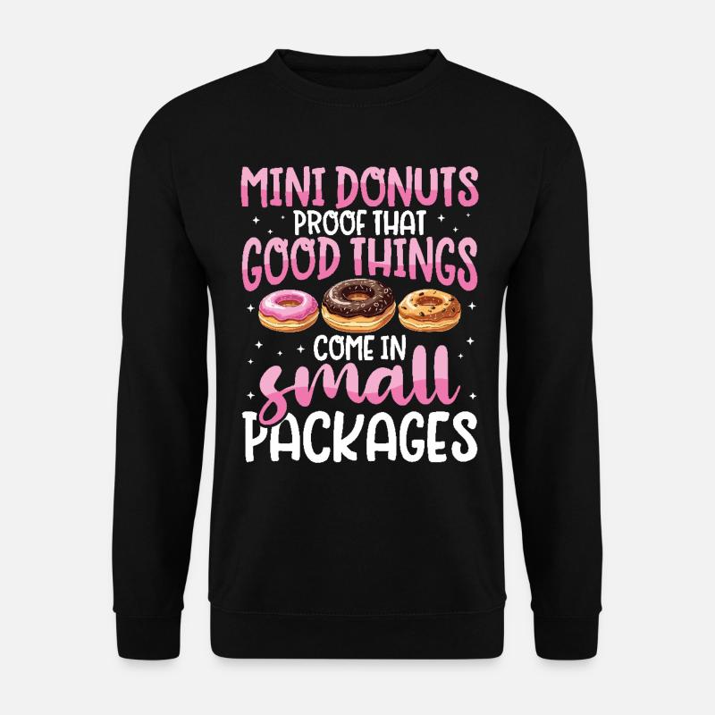 Donuts Donut - Unisex Sweatshirt - black