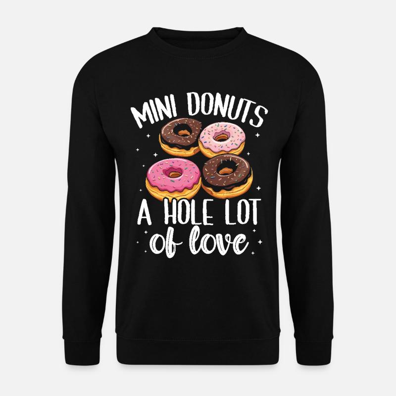 Donuts Donut - Unisex Pullover - Schwarz