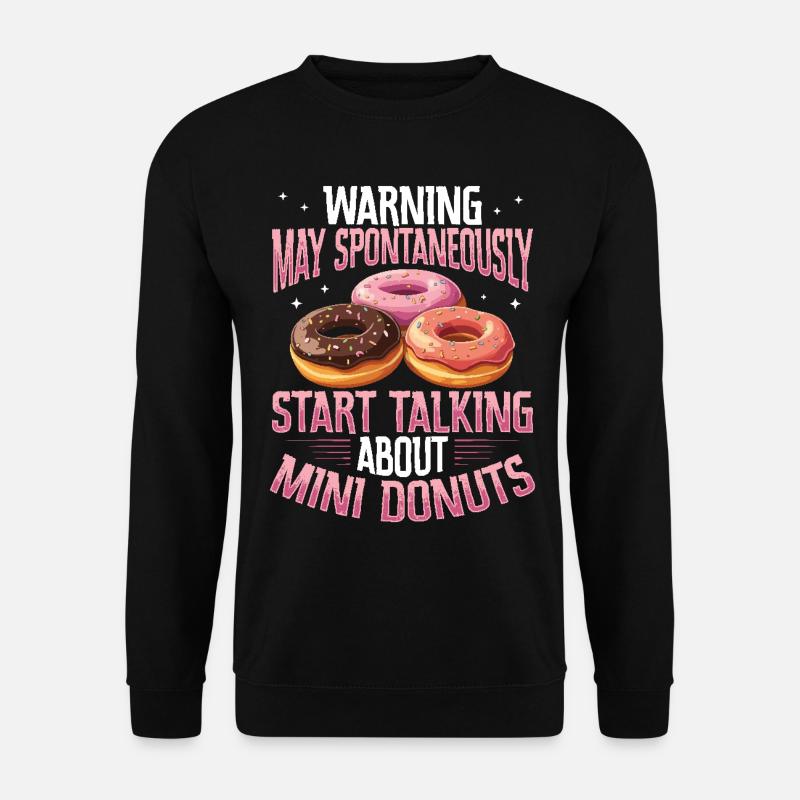 Donuts Donut - Unisex Sweatshirt - black