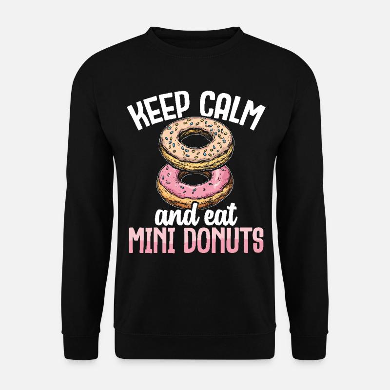 Donuts Donut - Unisex Sweatshirt - black