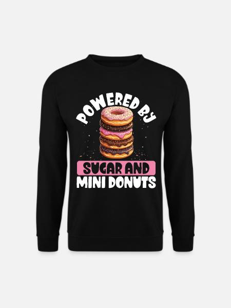 Donuts Donut - Unisex Sweatshirt - black