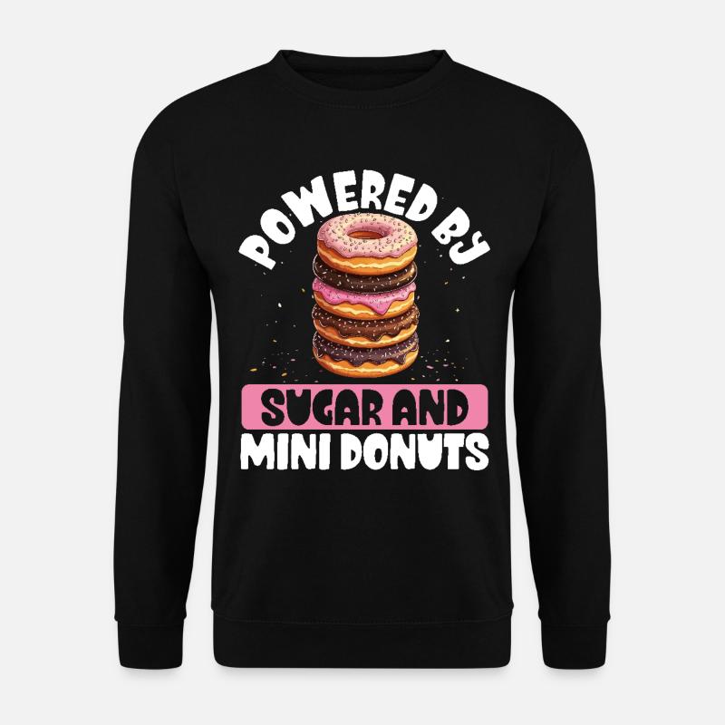 Donuts Donut - Unisex Sweatshirt - black