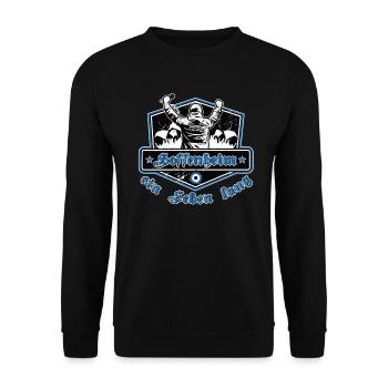 Hoffenheim ein Leben Lang No II - Unisex Pullover - Schwarz - Vorne - Alina (178cm) & Michal (187cm)