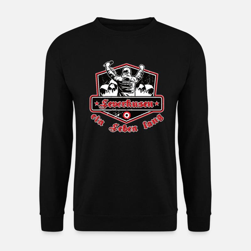 Leverkusen ein Leben Lang No II - Unisex Pullover - Schwarz