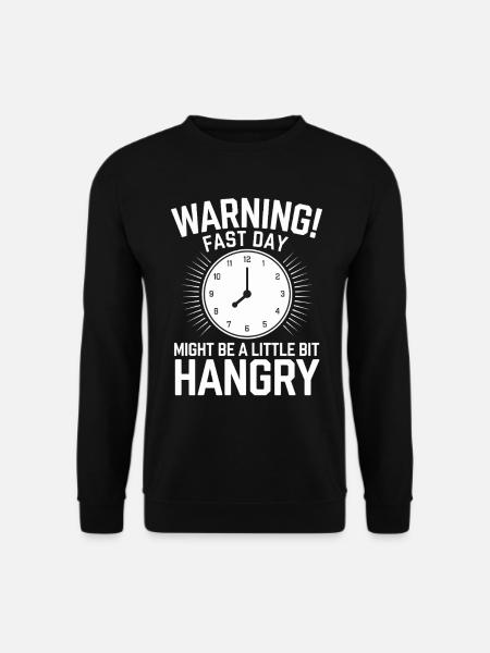 Intermittent fasting Intermittent fasting - Unisex Sweatshirt - black