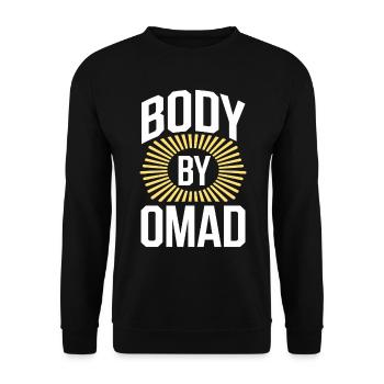 Intermittent fasting Intermittent fasting - Unisex Sweatshirt - black - Front - Alina (178cm) & Michal (187cm)
