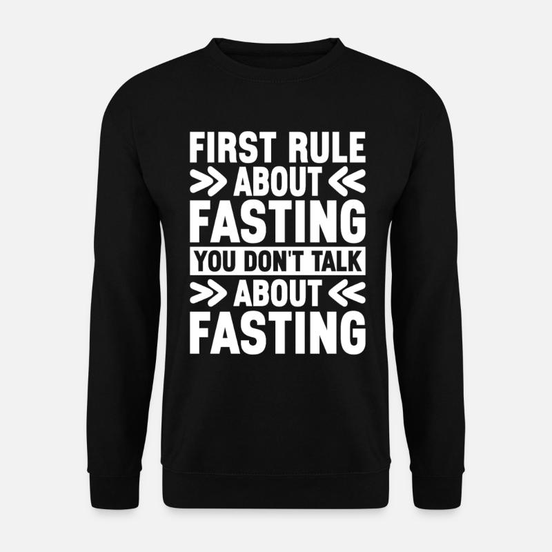 Intermittent fasting Intermittent fasting - Unisex Sweatshirt - black