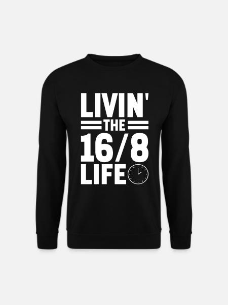 Intermittent fasting Intermittent fasting - Unisex Sweatshirt - black