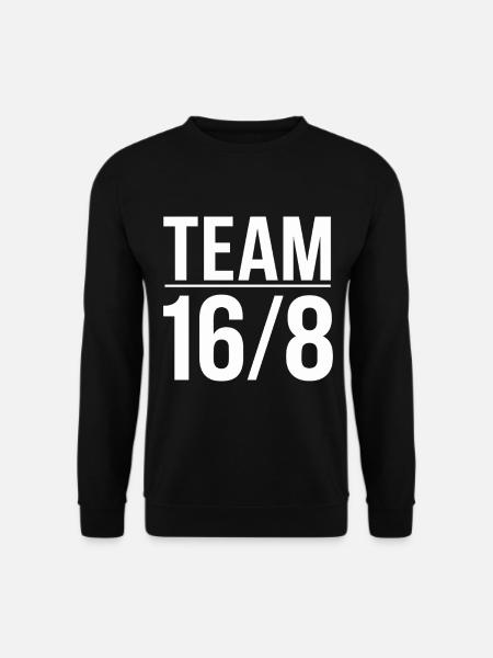 Intermittent fasting Intermittent fasting - Unisex Sweatshirt - black