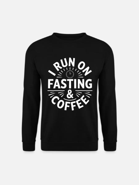 Intermittent fasting Intermittent fasting - Unisex Sweatshirt - black