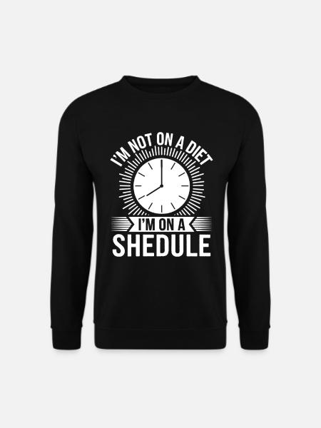 Intermittent fasting Intermittent fasting - Unisex Sweatshirt - black