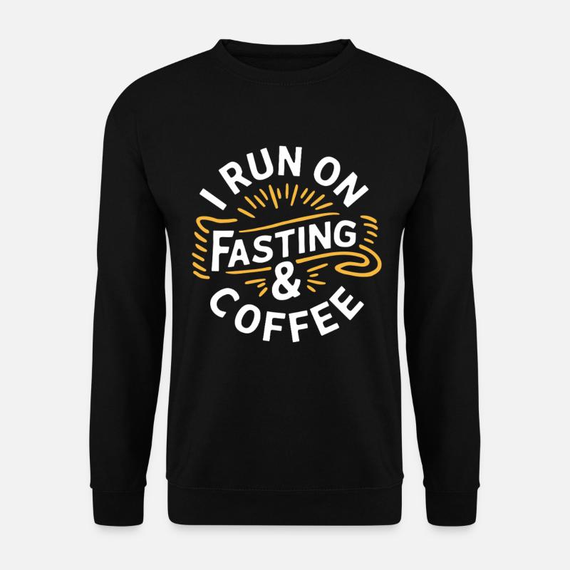 Intermittent fasting Intermittent fasting - Unisex Sweatshirt - black