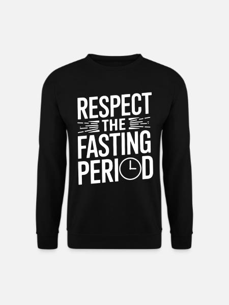 Intermittent fasting Intermittent fasting - Unisex Sweatshirt - black