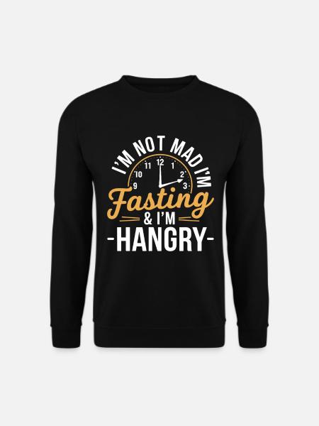 Intermittent fasting Intermittent fasting - Unisex Sweatshirt - black