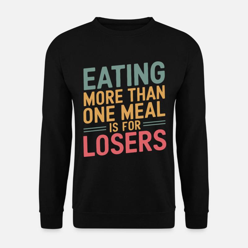 Intermittent fasting Intermittent fasting - Unisex Sweatshirt - black
