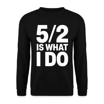 Intermittent fasting Intermittent fasting - Unisex Sweatshirt - black - Front - Alina (178cm) & Michal (187cm)