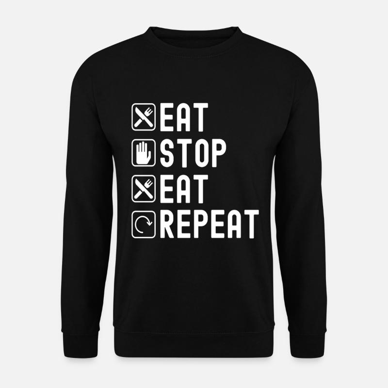 Intermittent fasting Intermittent fasting - Unisex Sweatshirt - black