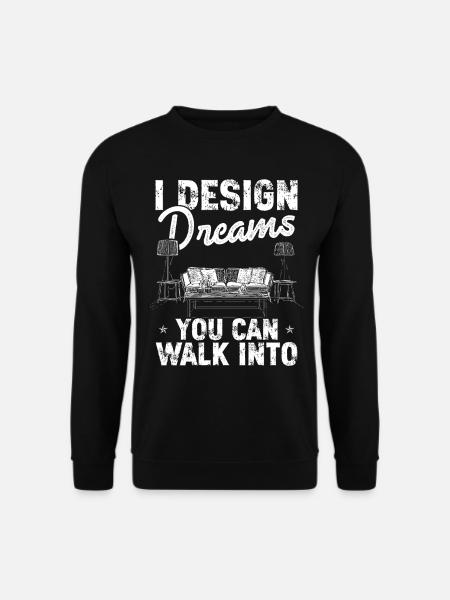 Architekt Architektur Geschenk Architekturstudent - Unisex Pullover - Schwarz