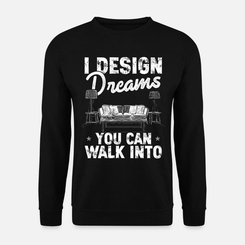 Architekt Architektur Geschenk Architekturstudent - Unisex Pullover - Schwarz