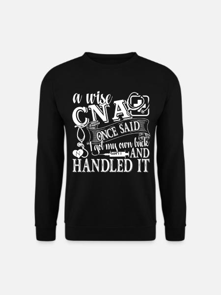 CNA Let CNA Handle It - Unisex Sweatshirt - black