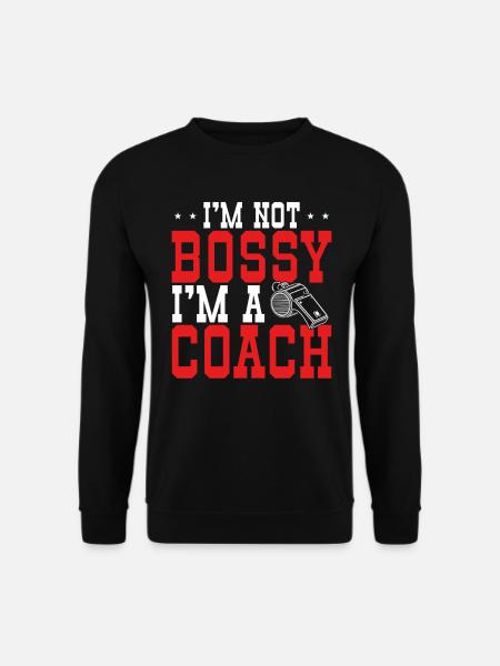 Trainer Geschenke Coach Geschenkidee - Unisex Pullover - Schwarz