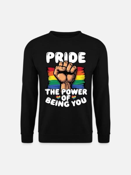 Stolz Die Kraft, Du Zu Sein - Unisex Pullover - Schwarz