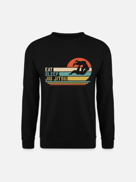 Eat Sleep Jiu Jitsu - Unisex Sweatshirt - black