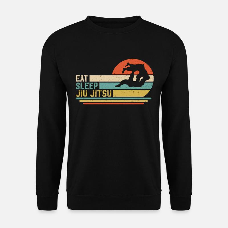 Eat Sleep Jiu Jitsu - Unisex Sweatshirt - black
