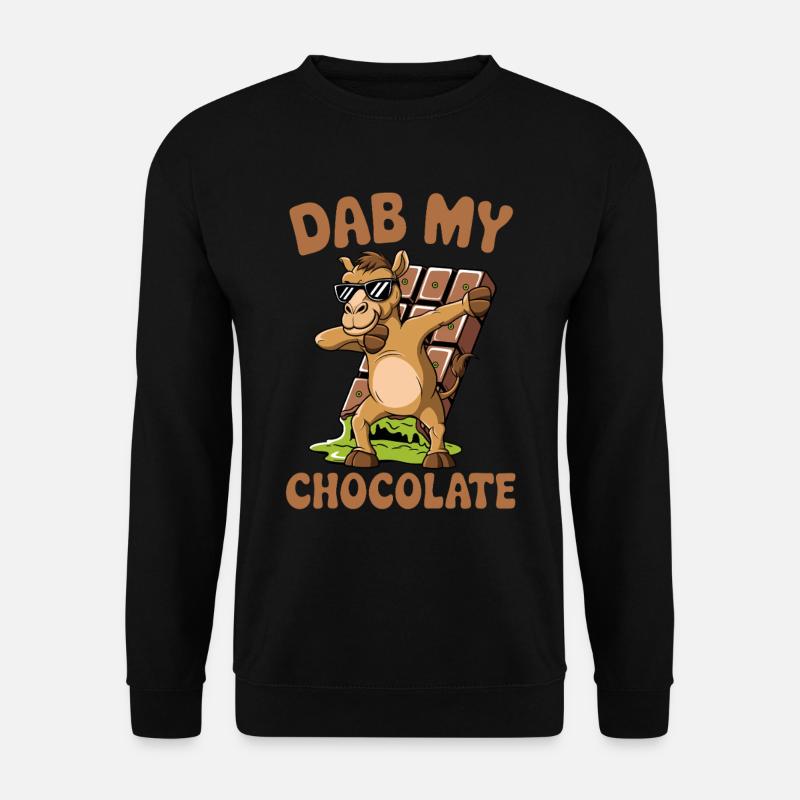 Dubai Dab my Chocolate - Unisex Pullover - Schwarz