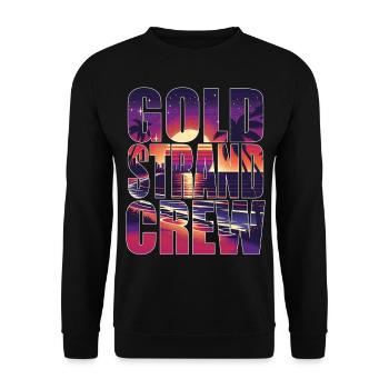 Golden Sands Crew Bulgarie Fêtes de fin d’année - Sweat-shirt Unisexe - noir - Devant - Alina (178cm) & Michal (187cm)