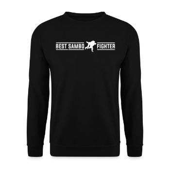 Sambo Wrestling Combat Sambo - Meilleur combattant de Sambo - Sweat-shirt Unisexe - noir - Devant - Alina (178cm) & Michal (187cm)